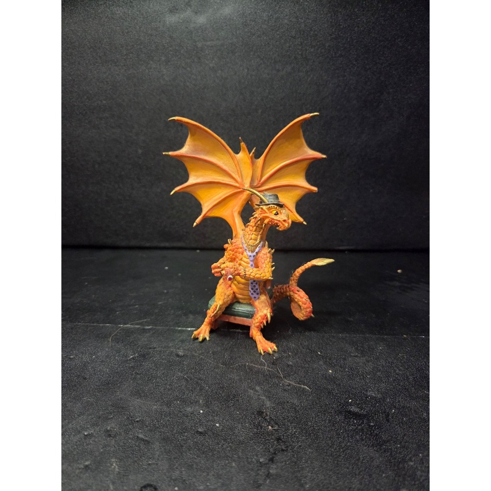 The Hamilton‎ Collection "Cheatin' Charlie" Dragon, Hold'em Or Fold'em Figurine